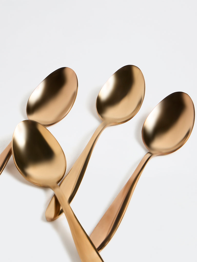 Westside Home Copper Table Spoons - Set of 4