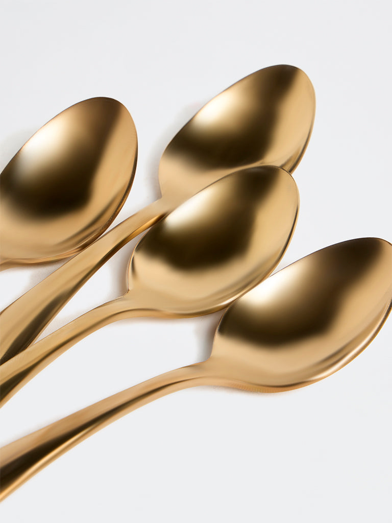 Westside Home Copper Tea Spoons - Set of 4