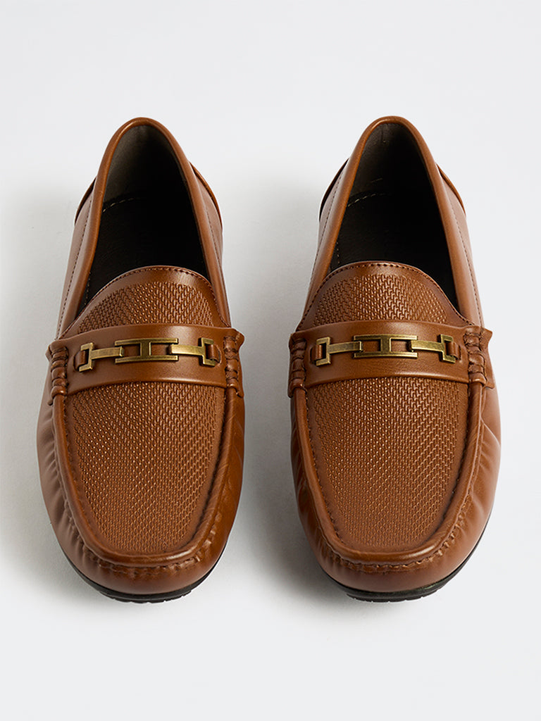 SOLEPLAY Tan Loafers