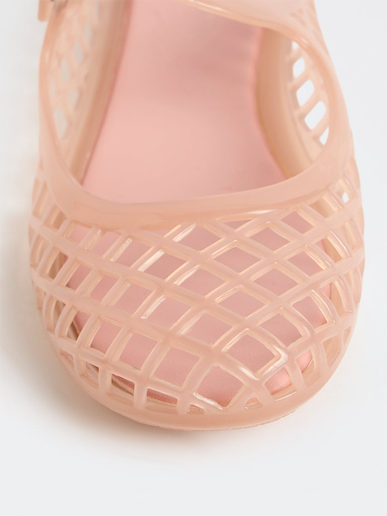 LUNA BLU Pink Mary Jane Shoes