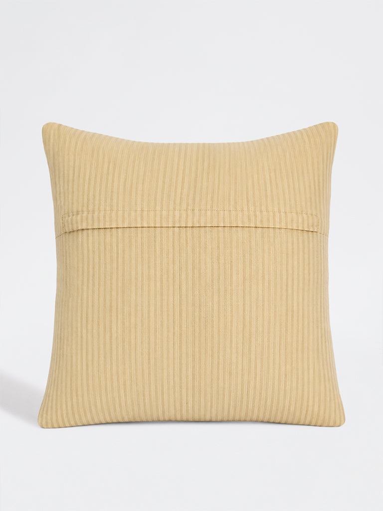 Westside Home Dark Green Bubbles Textured Cushion Cover