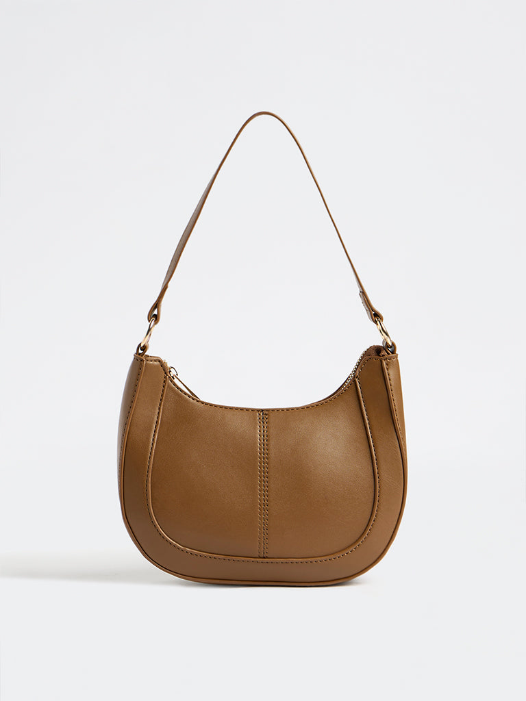 Westside Brown Moon Sling Bag