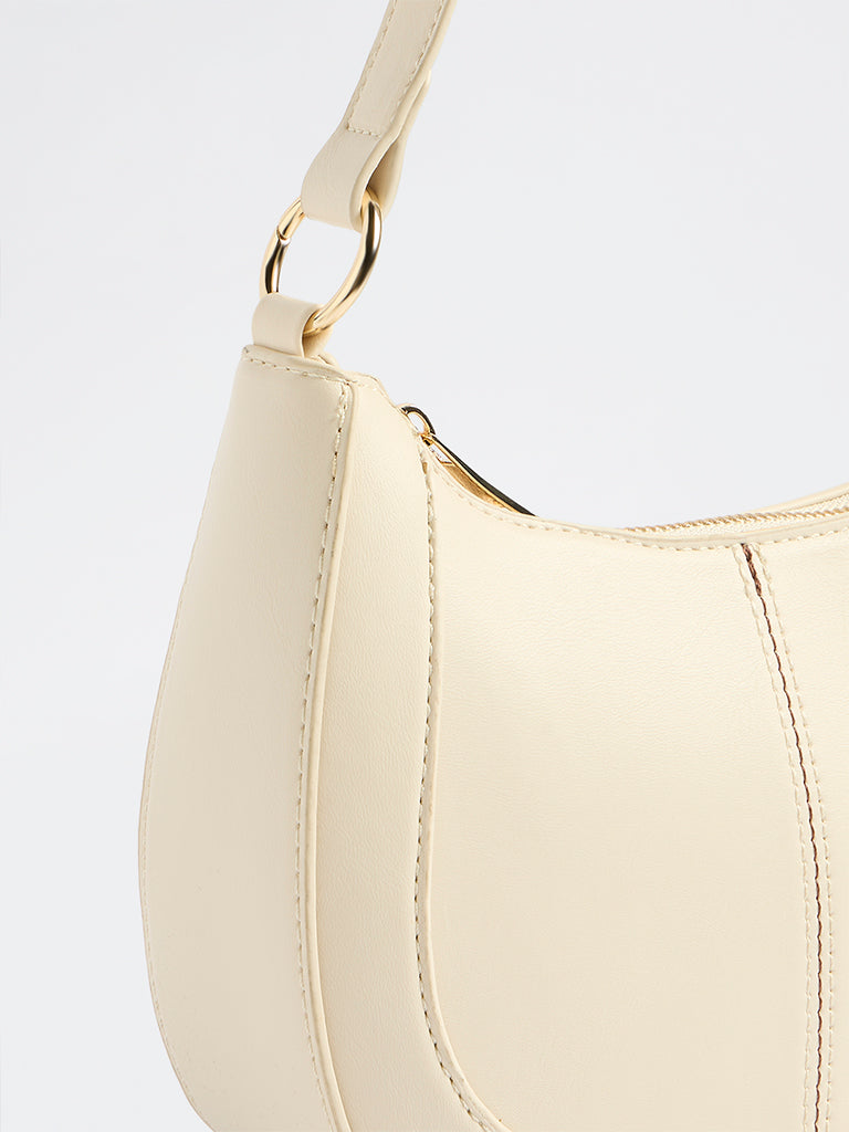 Westside Off-White Moon Sling Bag