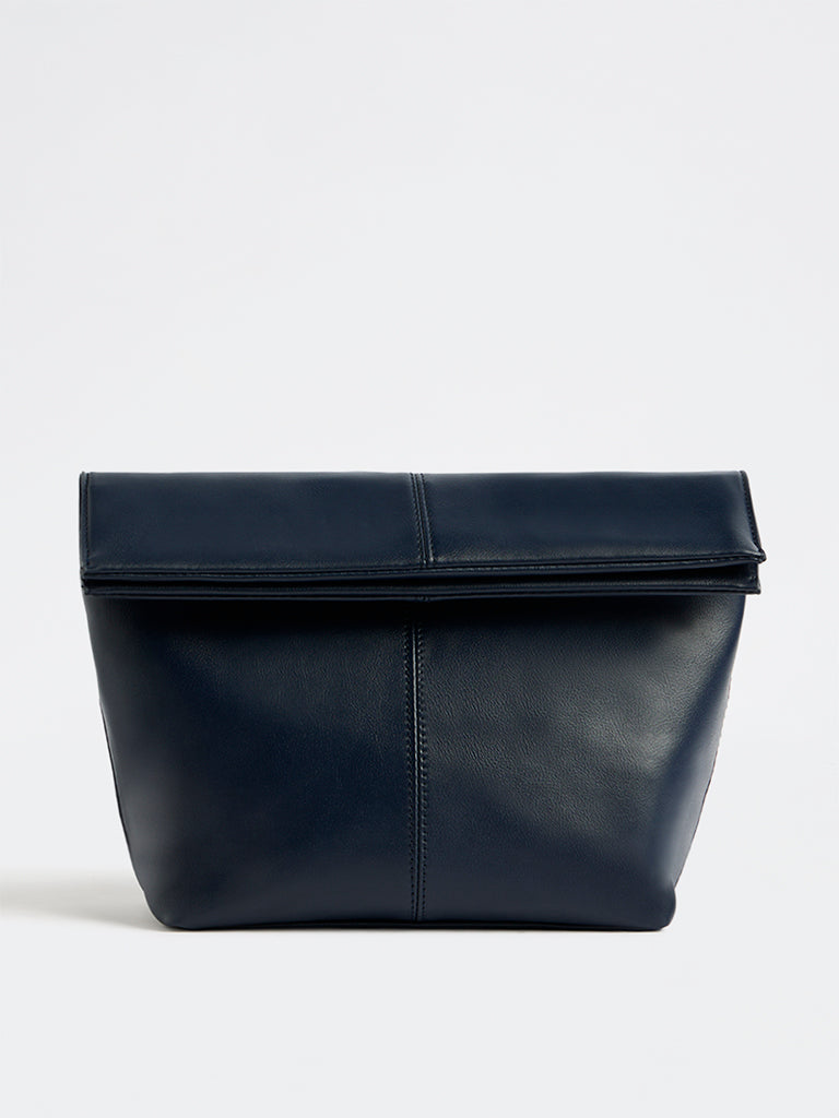 Westside Navy Folded Sling Bag