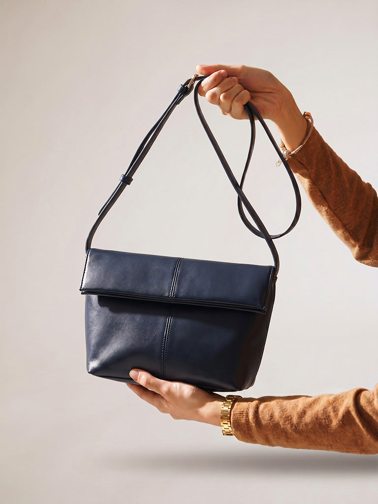 Westside Navy Folded Sling Bag