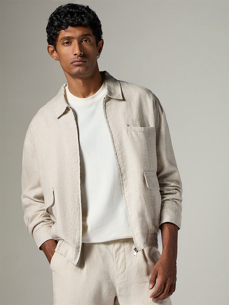 Ascot  Off-White Relaxed-Fit Jacket