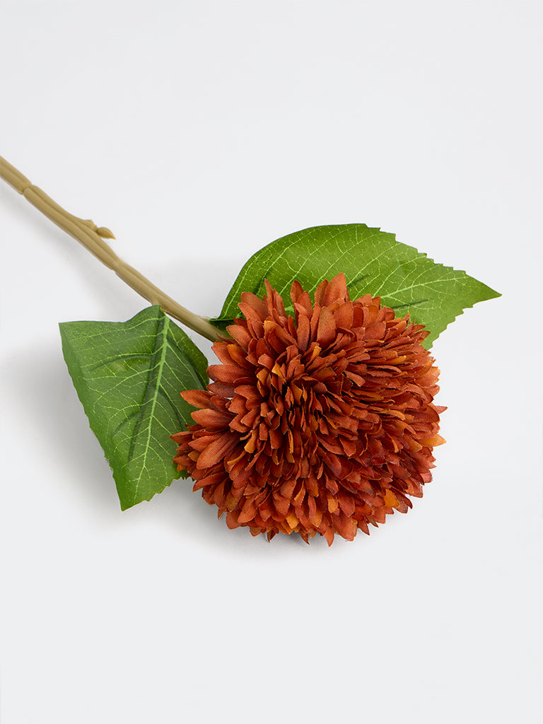 Westside Home Orange Artificial Daisy Flower Stem