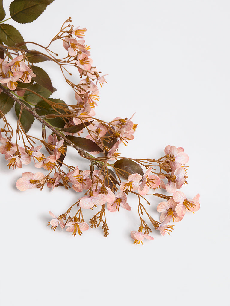 Westside Home Pink Artificial Star Flower Branch