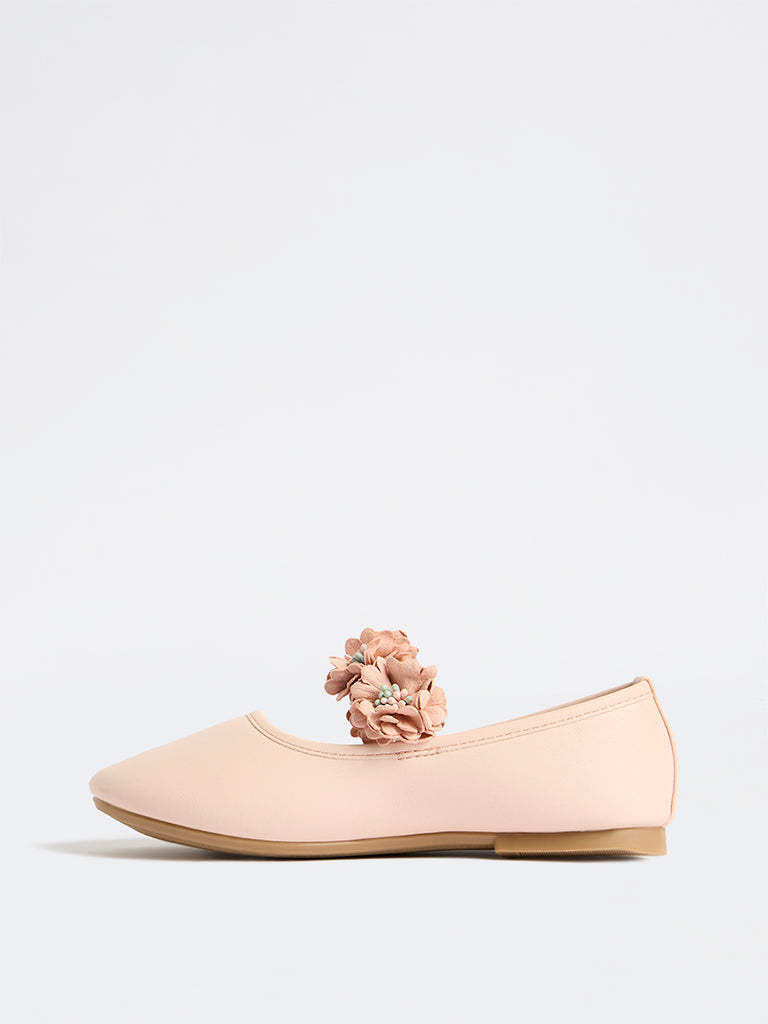 Yellow Pink Mary Jane Shoes