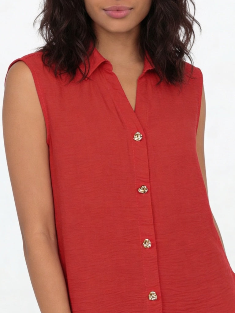 Wardrobe Pink Textured Blouse