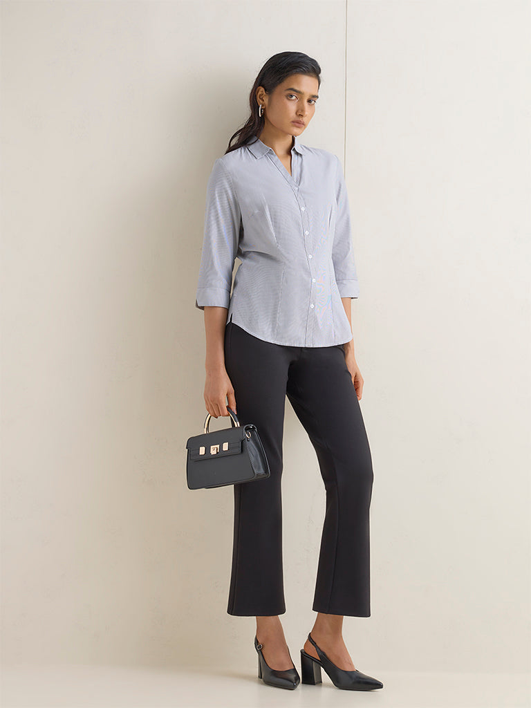 Wardrobe Black Striped Shirt