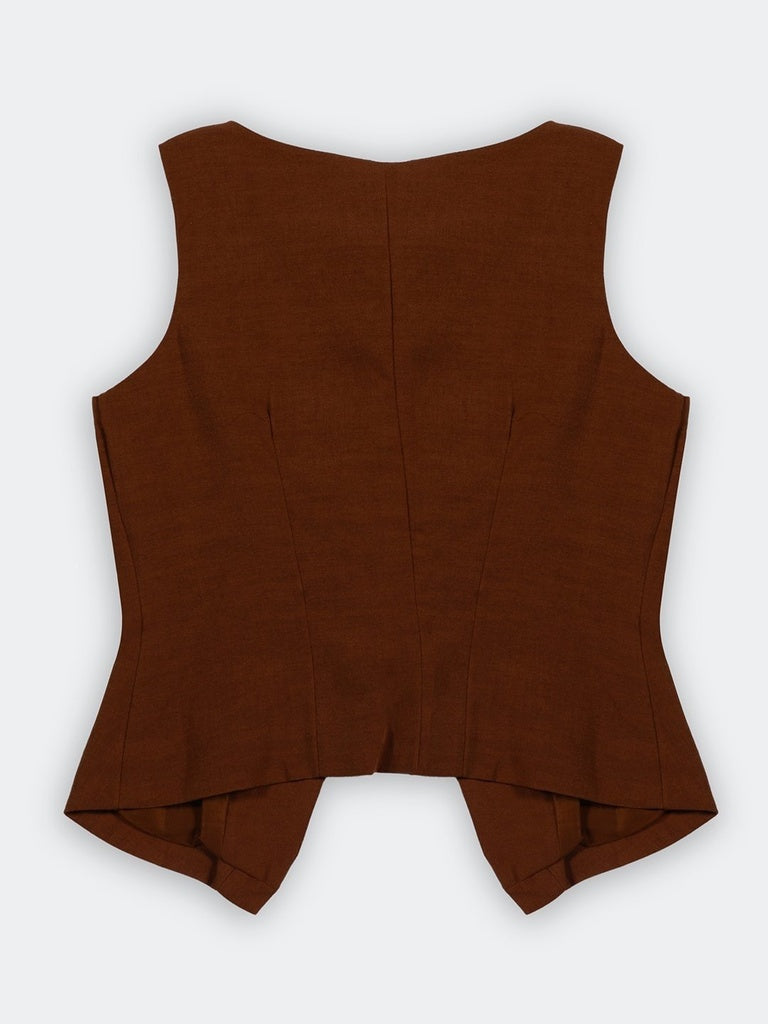 Wardrobe Brown Solid Top