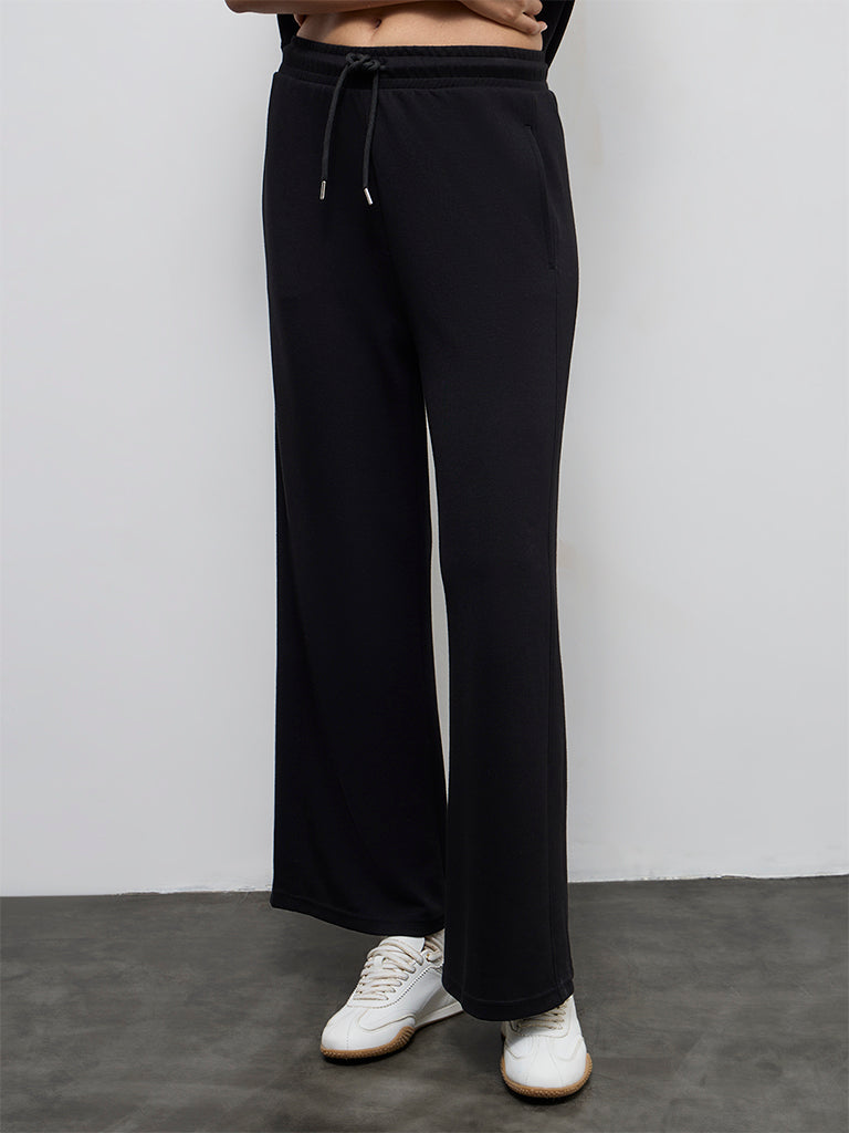 Nuoflexx Black High-Rise Pants