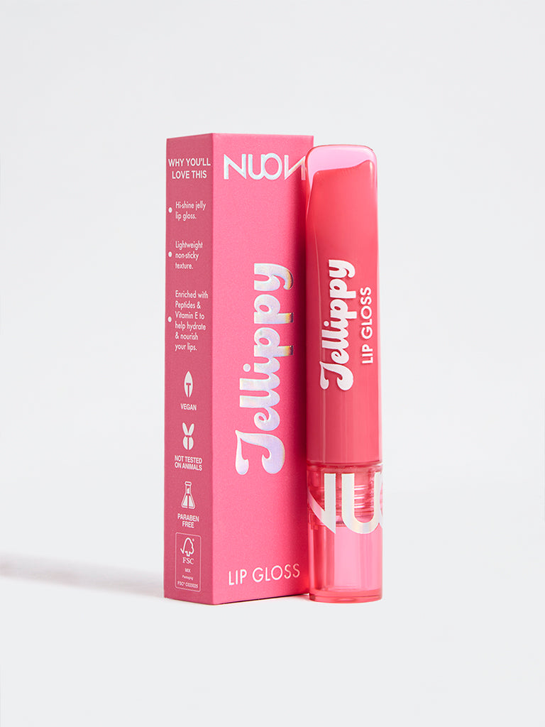 Nuon Jellippy Strawberry Bounce Lip Gloss - 6 ml