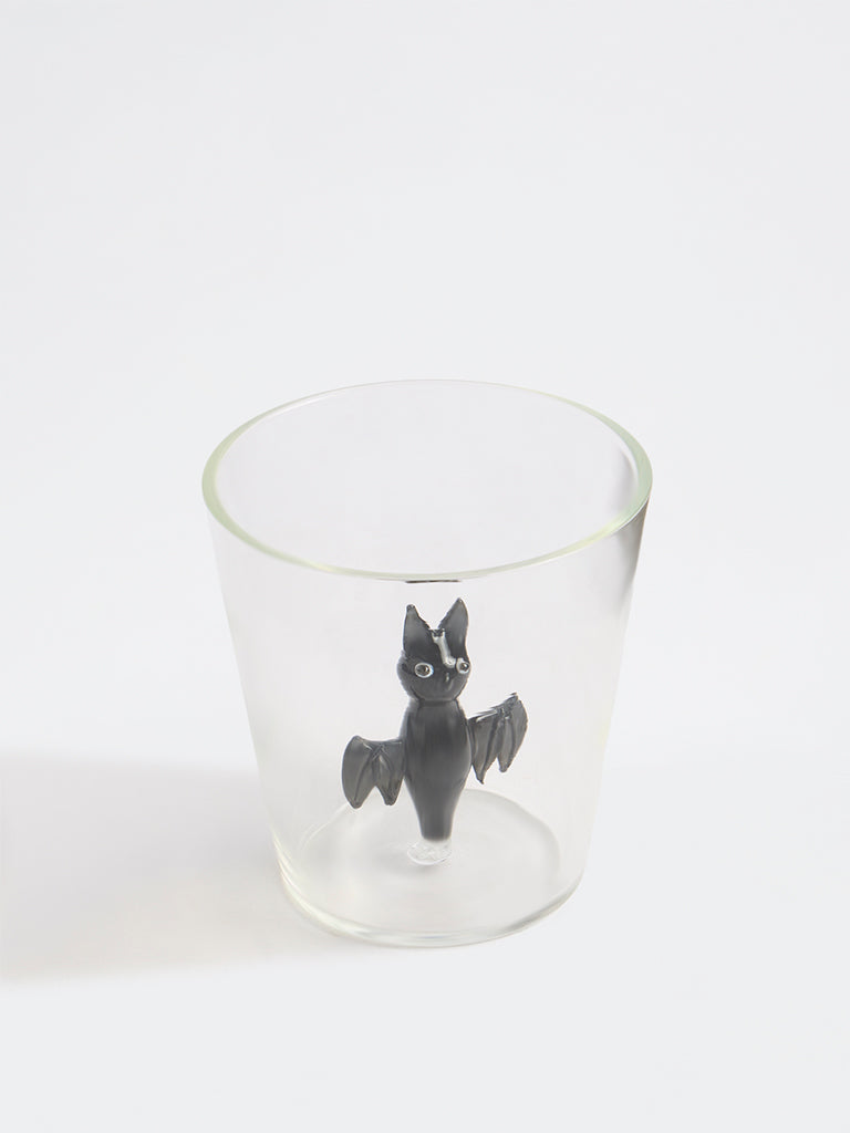 Westside Home Halloween Bat Design Water Glass