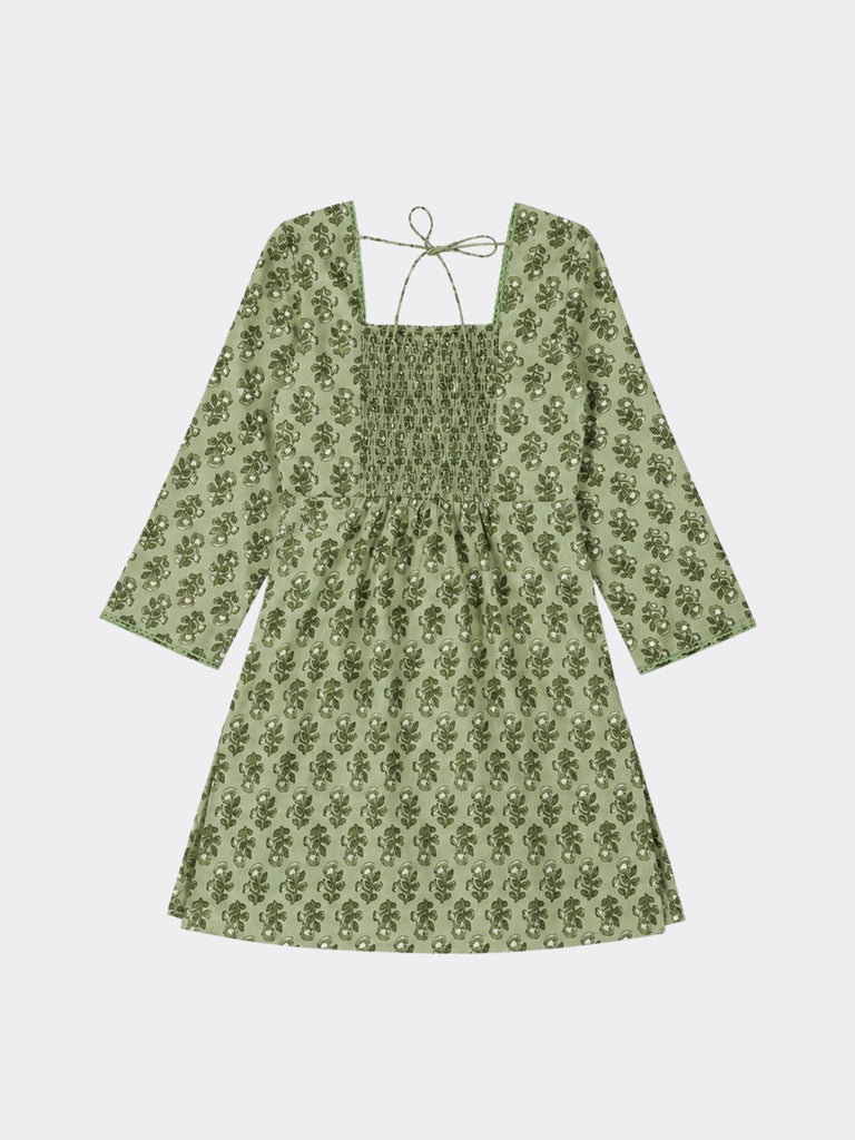Utsa Sage Botanical Design Kurti