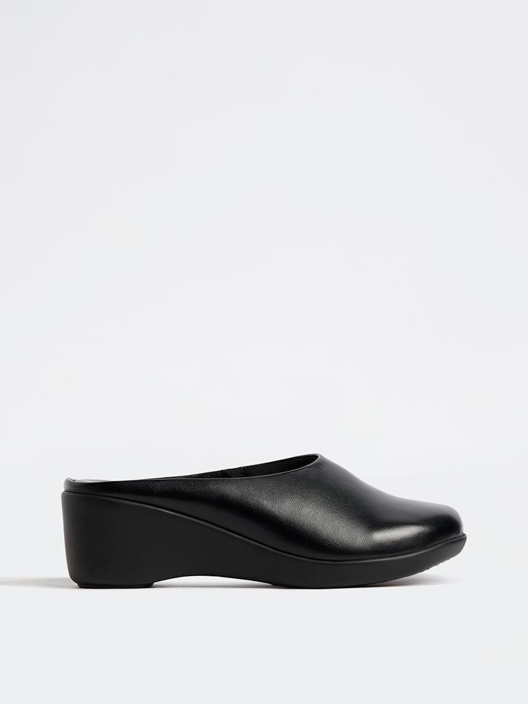 LUNA BLU Black Heel Comfort Shoes