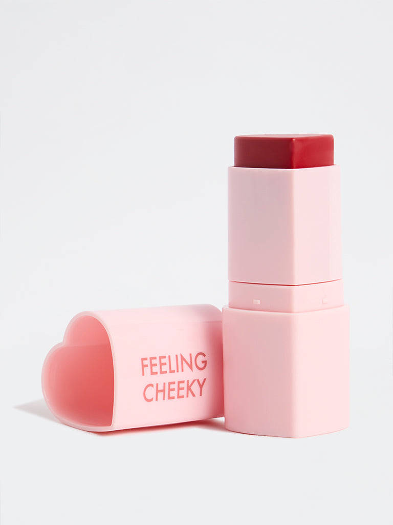 Nuon Feeling Cheeky Cherry Glaze Shimmer Blush - 6.8 gm