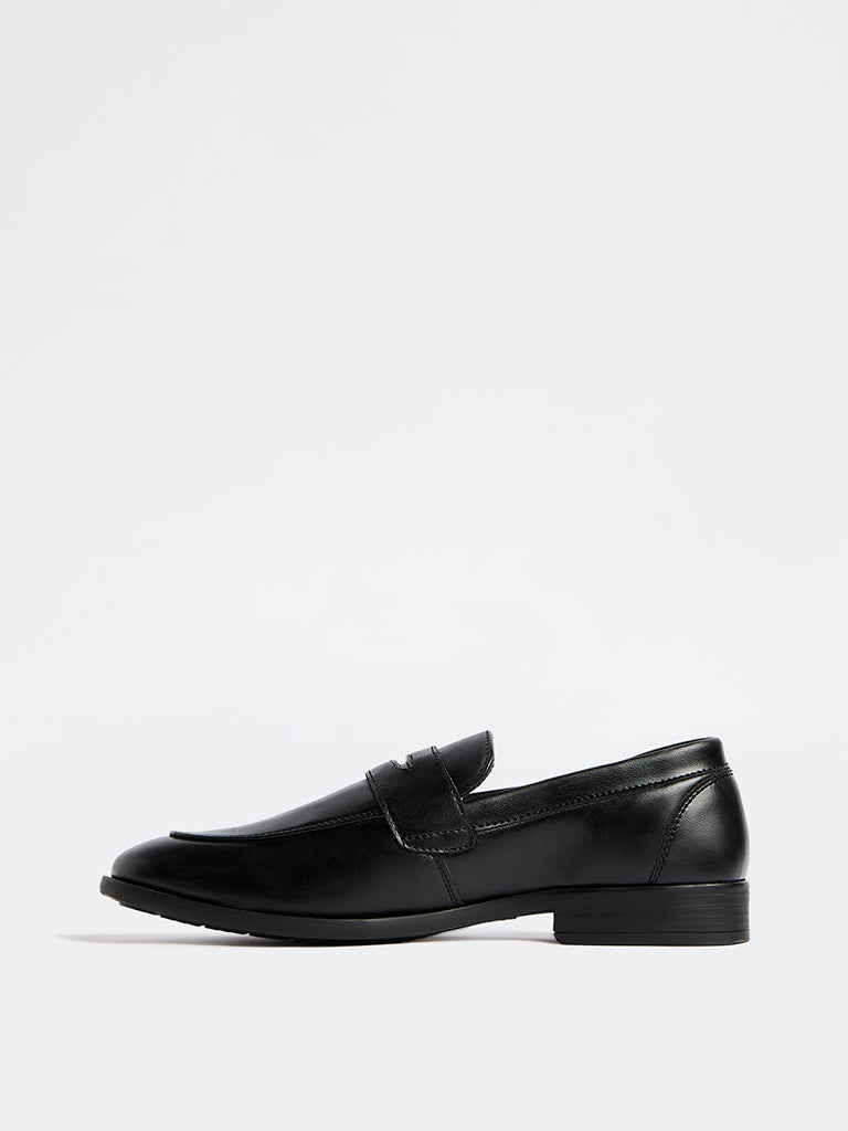 SOLEPLAY Black Penny Loafers