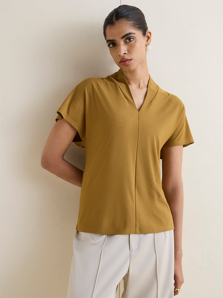Wardrobe Olive Solid Top