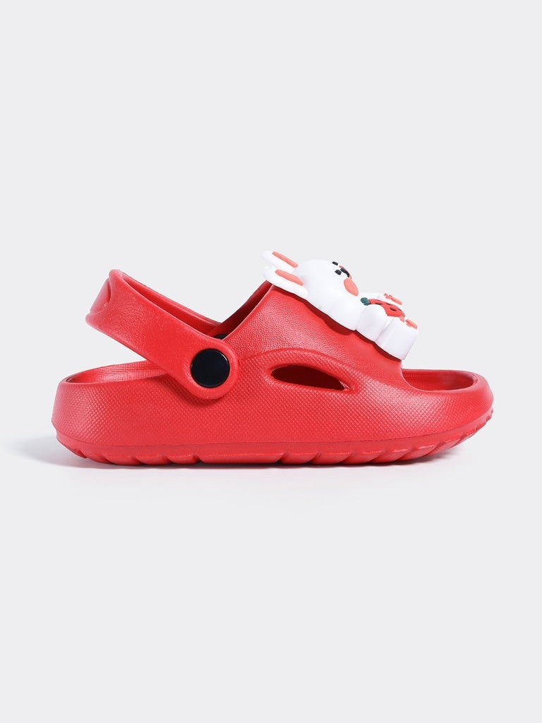 Yellow Red Bunny Themed Clogs