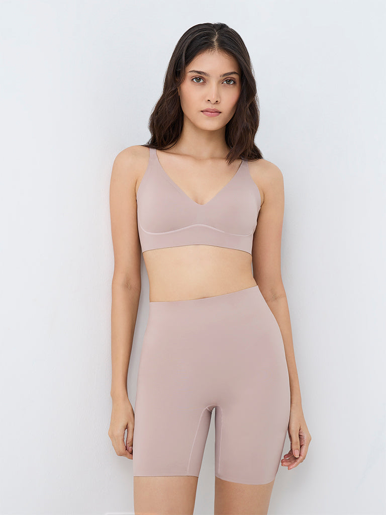 Wunderlove Fygure Firm Control Dusty Mauve Shaping Long Pant