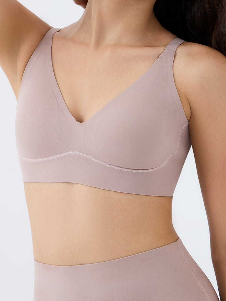 Wunderlove Fygure Firm Control Dusty Mauve Shaping Bra