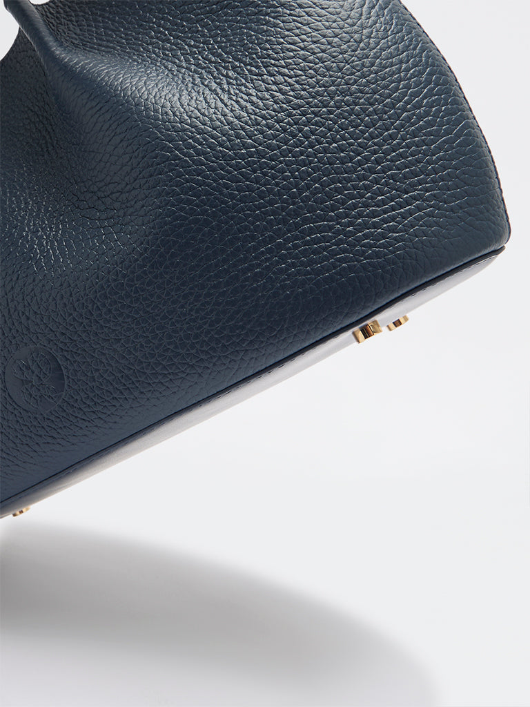 Belle Grain Leather Medium Tote