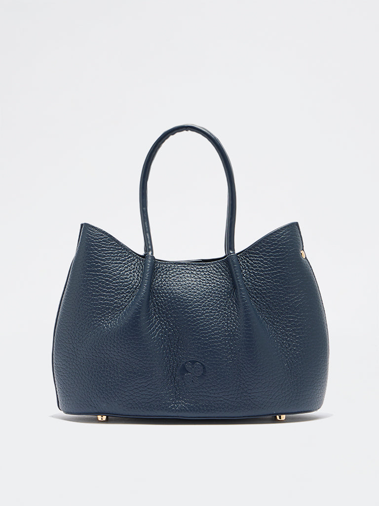 Belle Grain Leather Mini Tote