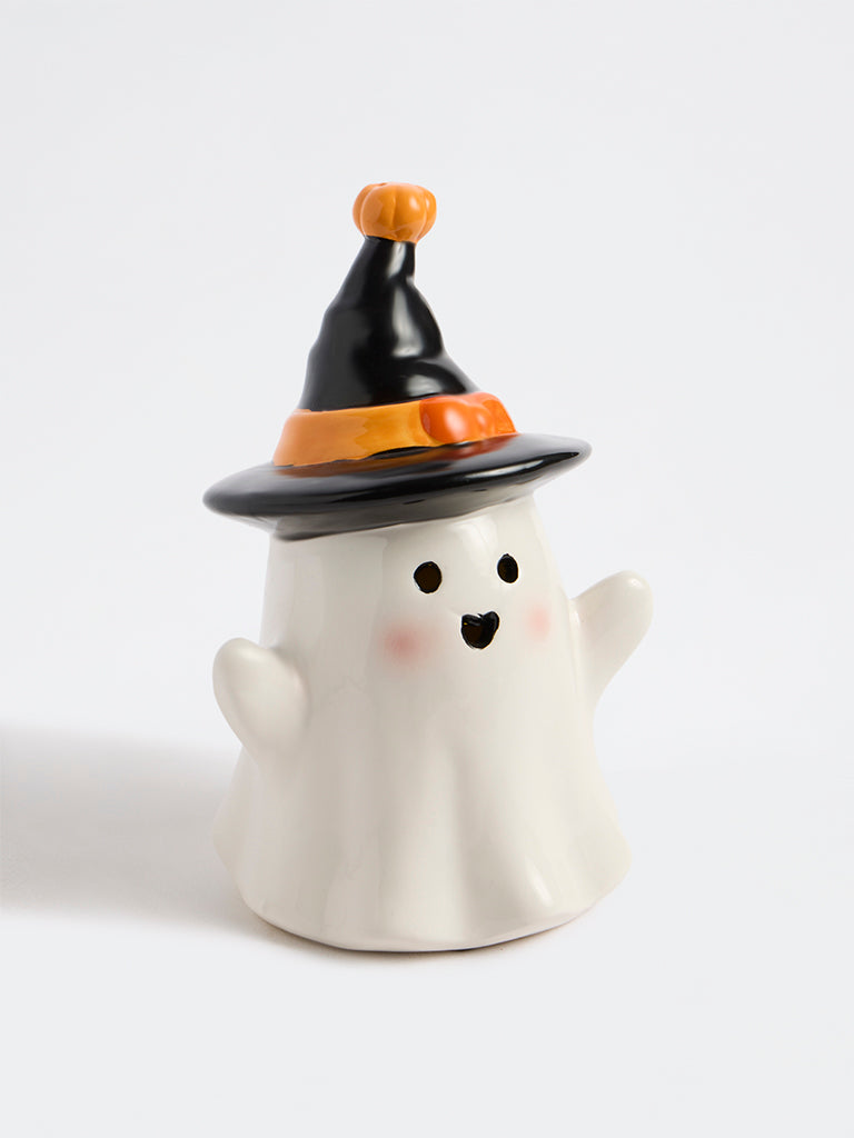 Westside Home White Ghost Light-Up Halloween Decorative Object