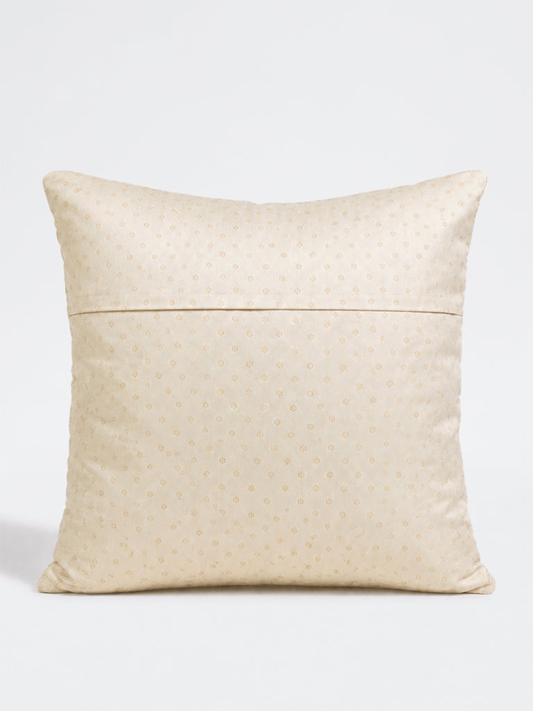 Westside Home Light Pink Crinkle-Textured Tissue Cushion Cover