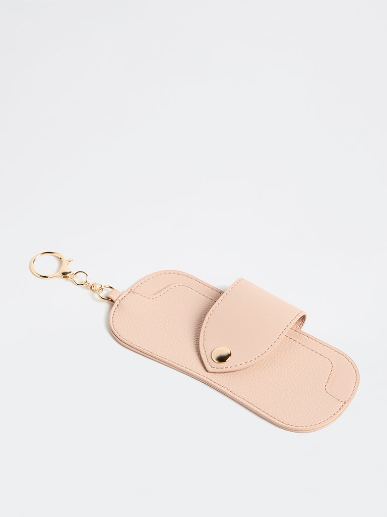 Westside Accessories Pink Textured Sunglasses Cover