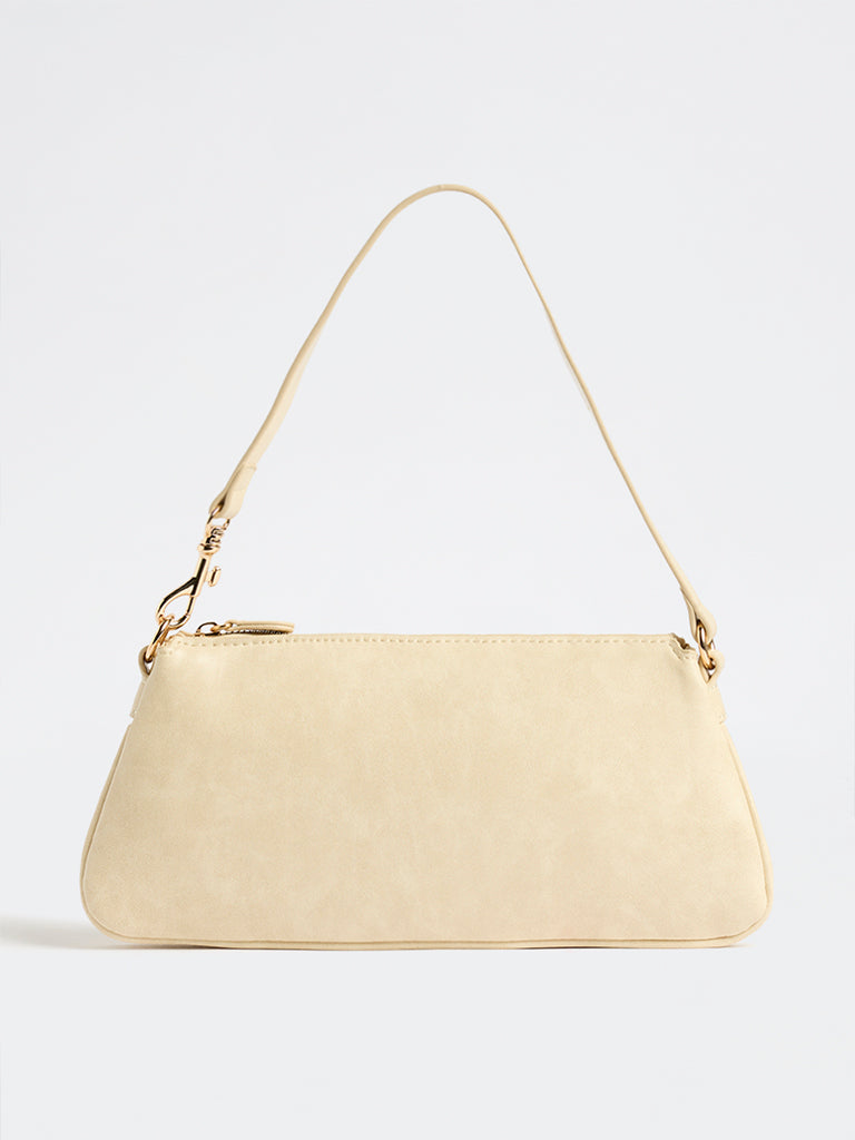 Westside Cream Shoulder Bag