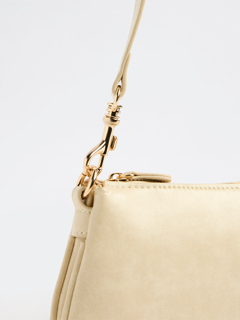 Westside Cream Shoulder Bag