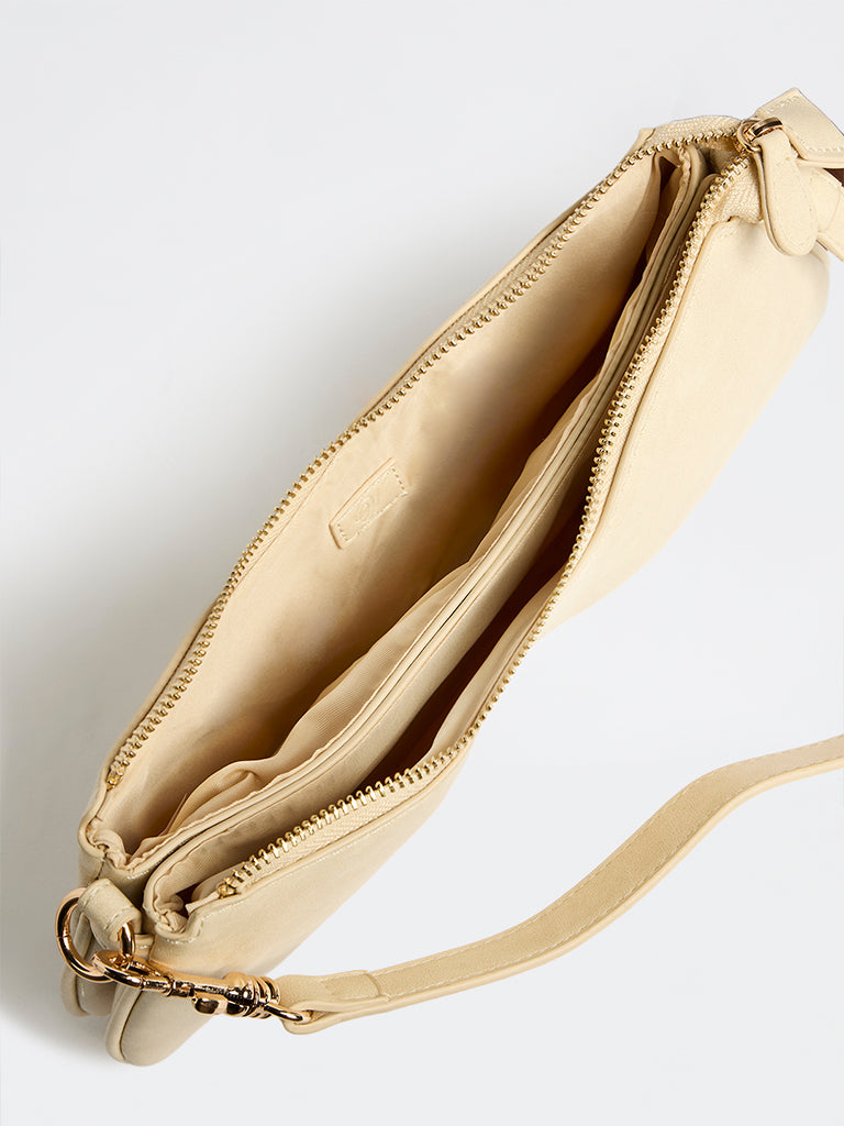 Westside Cream Shoulder Bag