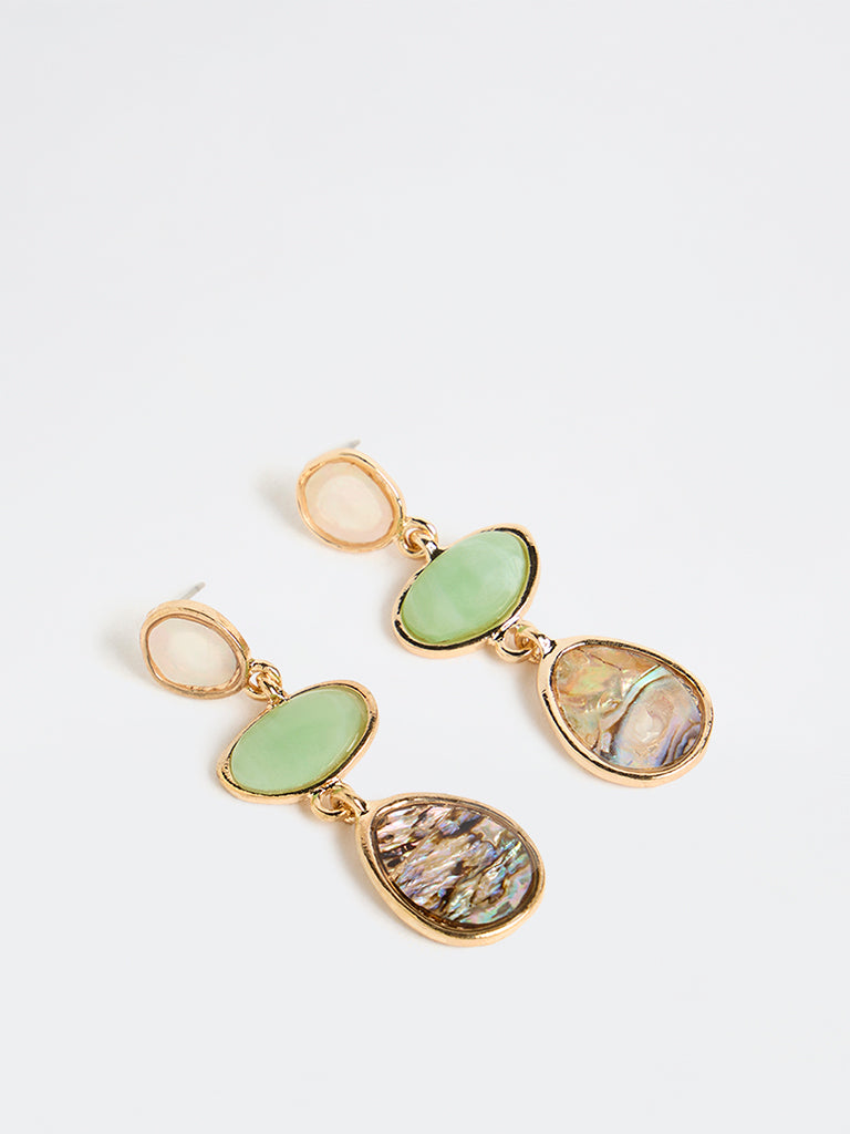 Westside Accessories Multicolour Statement Dangler Earrings