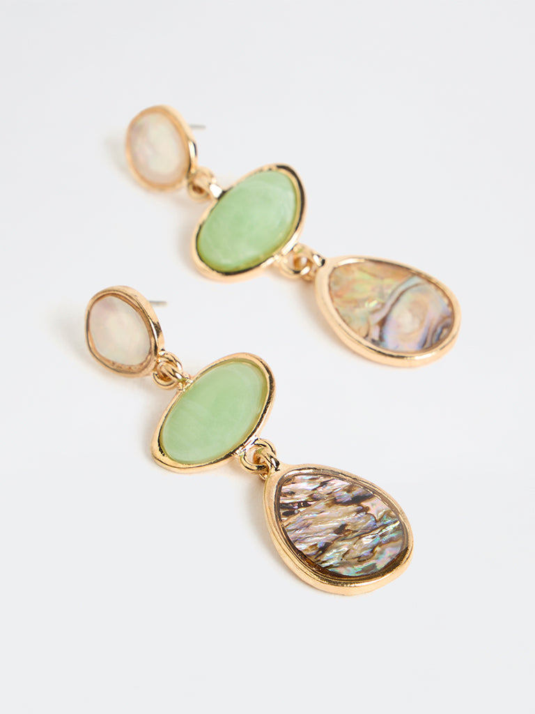 Westside Accessories Multicolour Statement Dangler Earrings