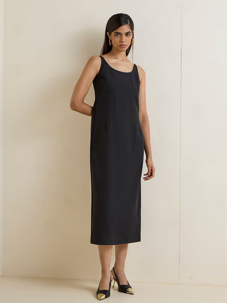 Wardrobe Black Straight Dress