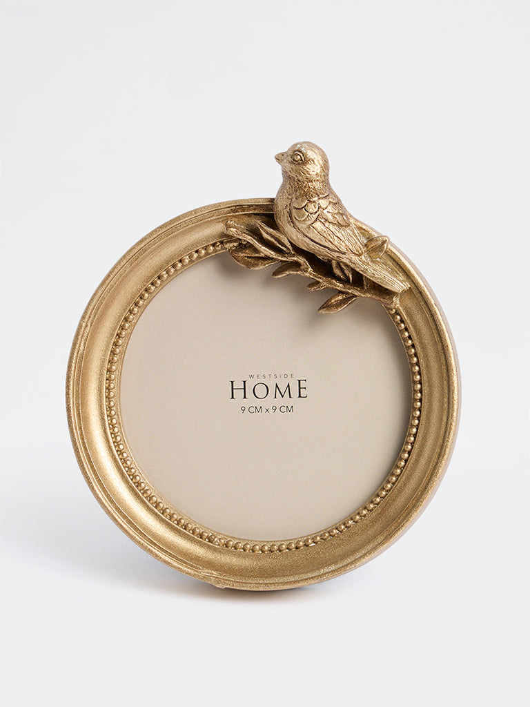 Westside Home Gold Bird Design Photo Frame