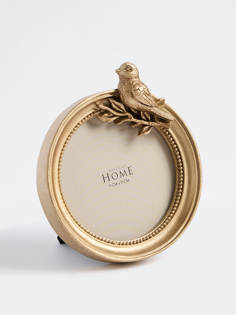 Westside Home Gold Bird Design Photo Frame