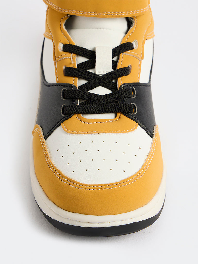 Yellow Yellow High-Top Sneakers