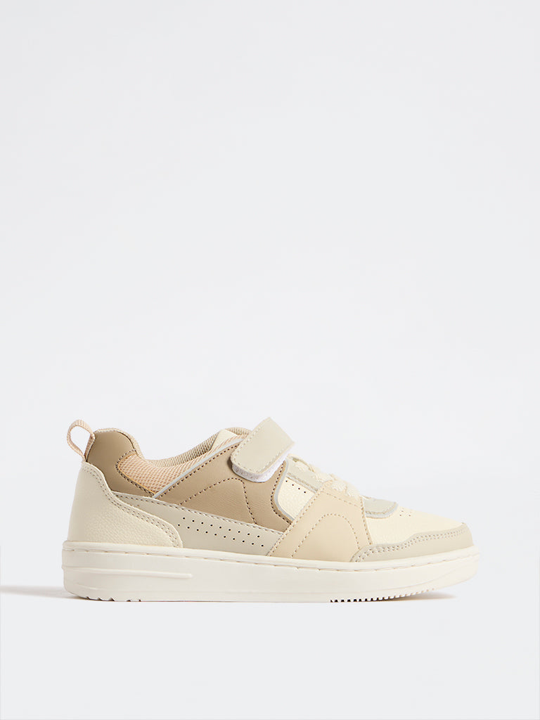 Yellow Beige Sneakers
