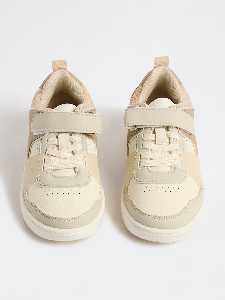 Yellow Beige Sneakers