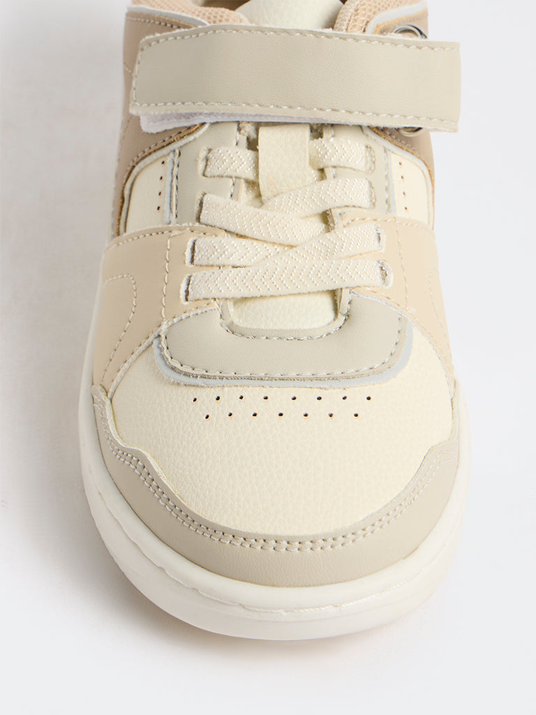 Yellow Beige Sneakers
