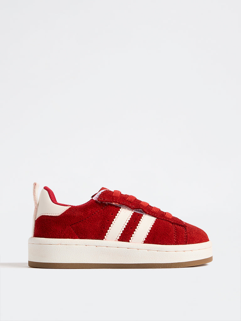 Yellow Red Sneakers