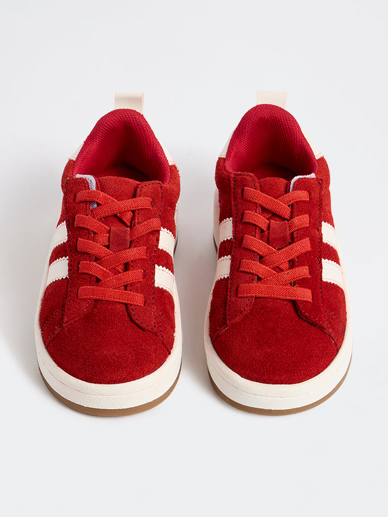 Yellow Red Sneakers