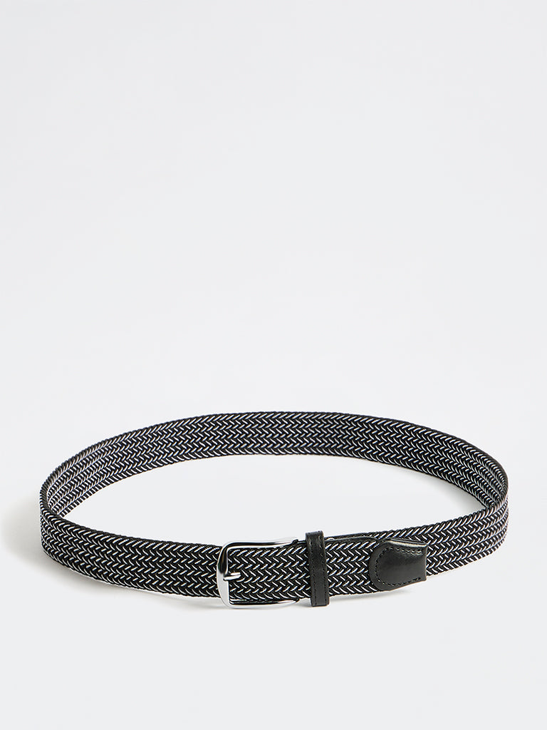 Westside Accessories Black Braided Belt