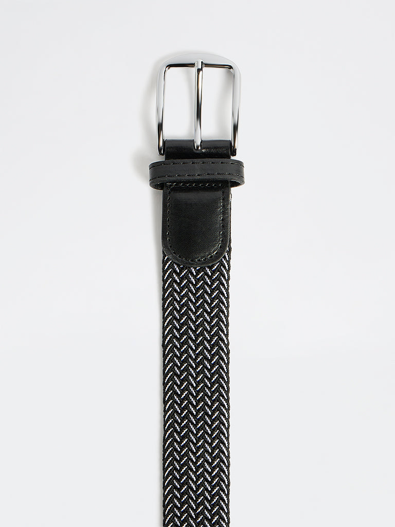 Westside Accessories Black Braided Belt