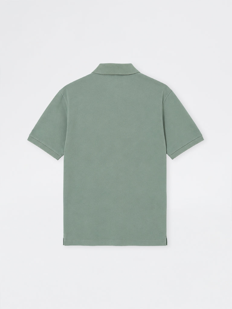 WES Casuals Sage Relaxed-Fit Cotton-Blend Polo T-Shirt