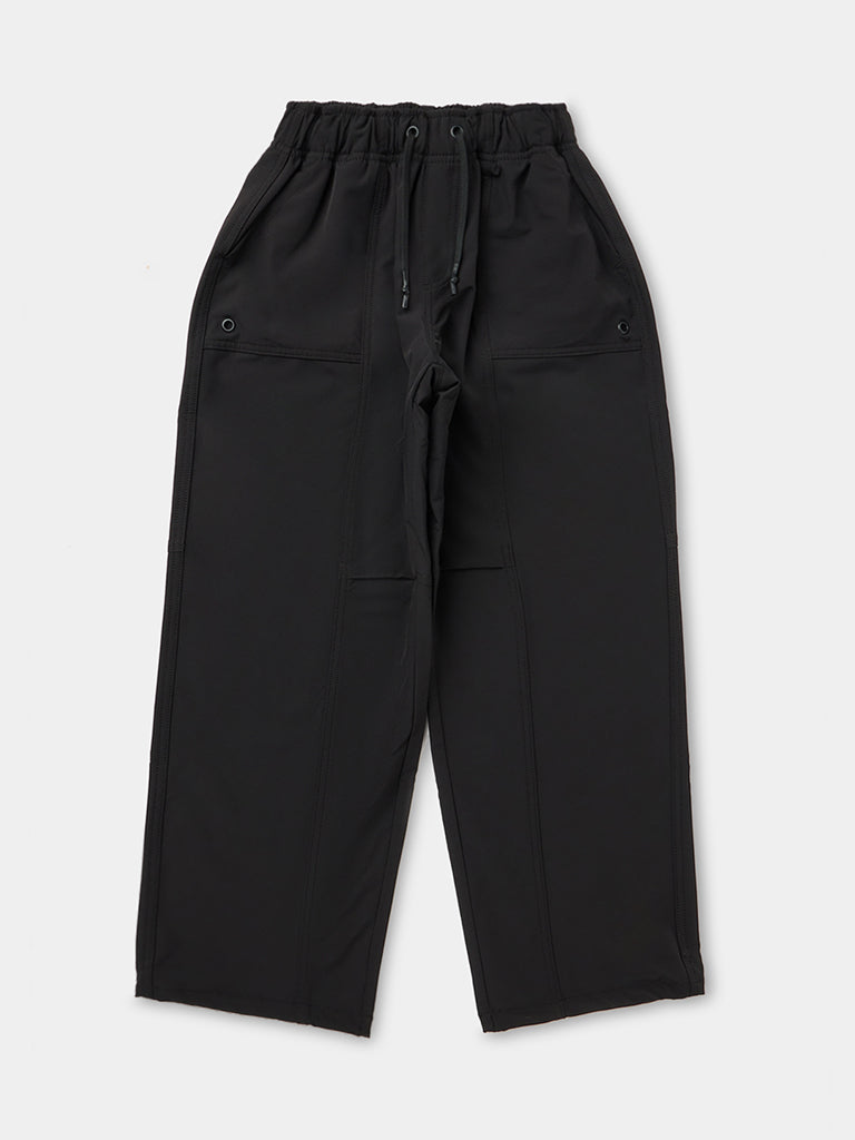 Y&F Kids Boys Black Cargo-Style Mid-Rise Pants